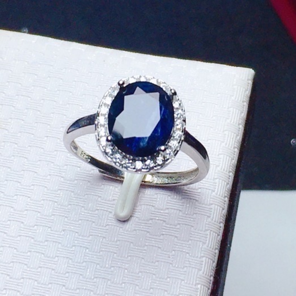 Size 9 925 Sterling Silver Cubic Zirconia Diamond Ring